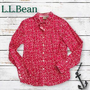 ⤵️L.L. Bean  Long Sleeve Button-Down